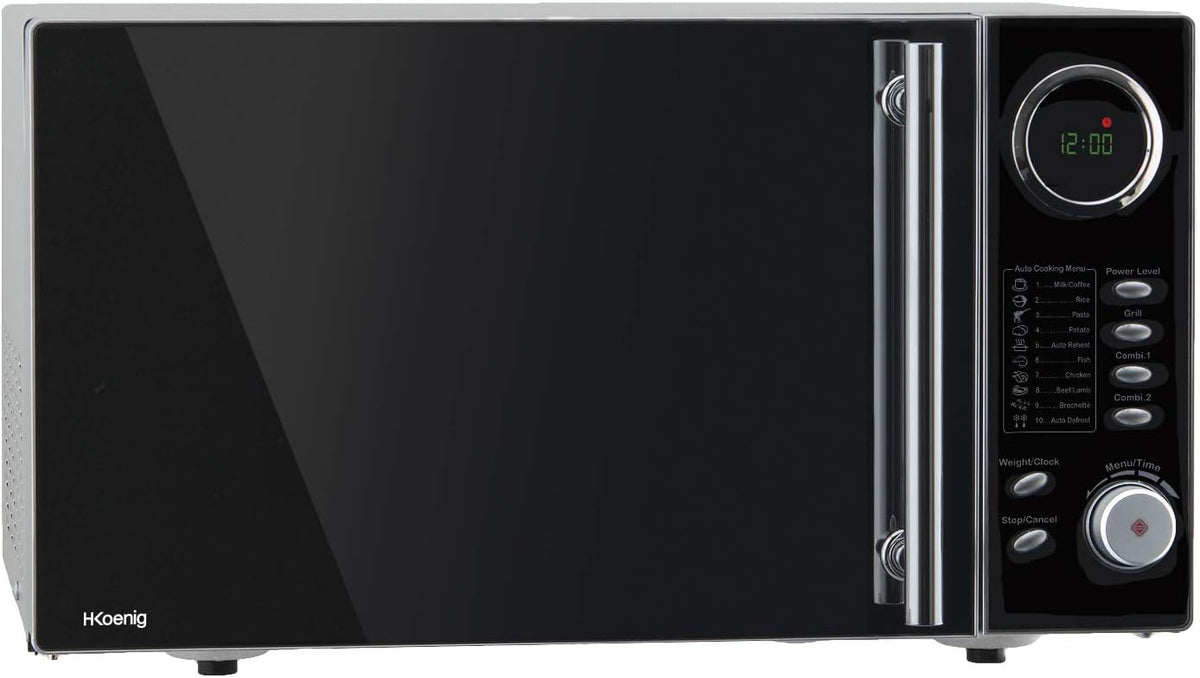 H.Koenig VIO9 Combination Microwave Grill Oven 25L Black