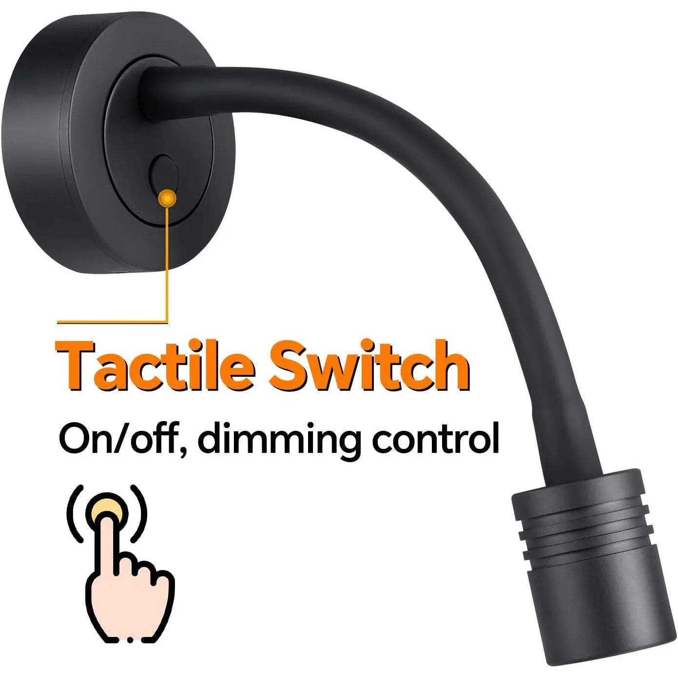 Obeaming 12V Dimmable Gooseneck Reading Lamp with USB Charger SET OF 2 - Gomix Brands Outlet