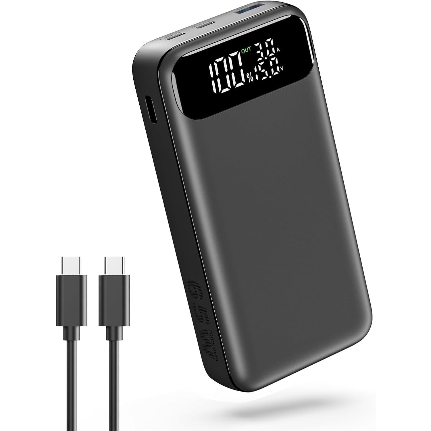 ADDTOP 65W 20000mAh Portable Charger Power Bank for Laptops & Phones