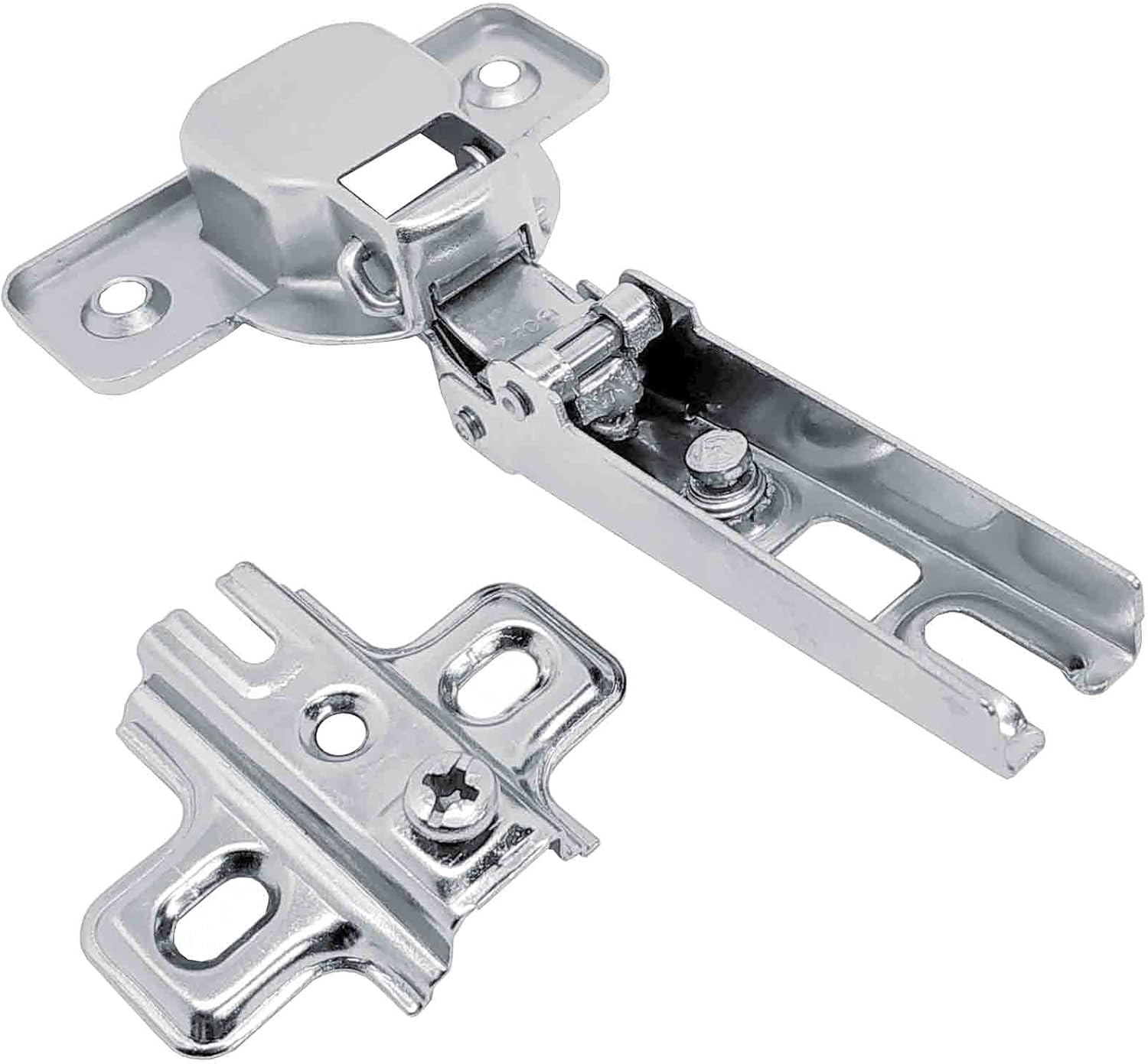 35mm 110° Full Overlay Kitchen Cabinet Door Hinge with Screws