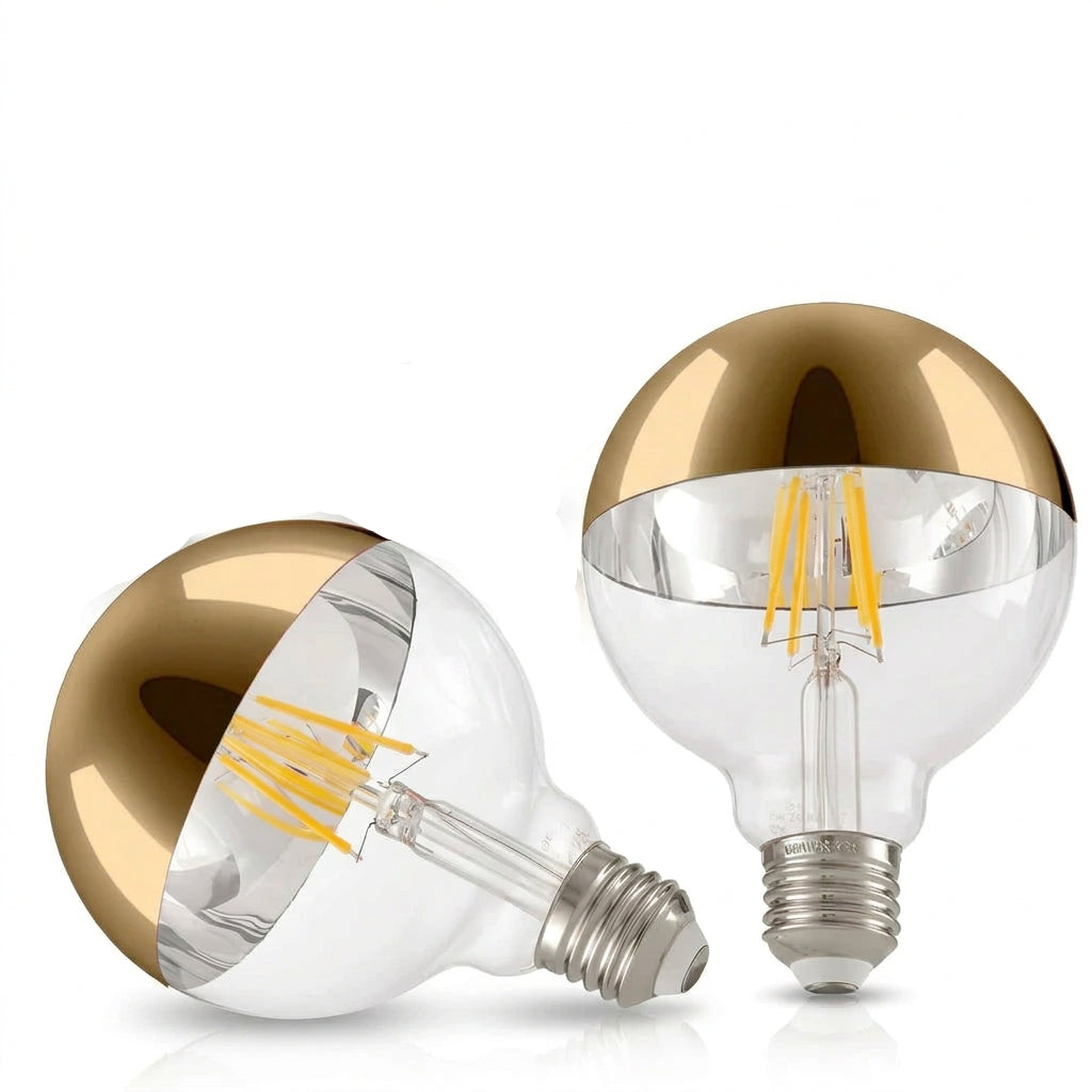 KOOYWAN G95 LED Globe Bulb 6W Dimmable 2700K E27