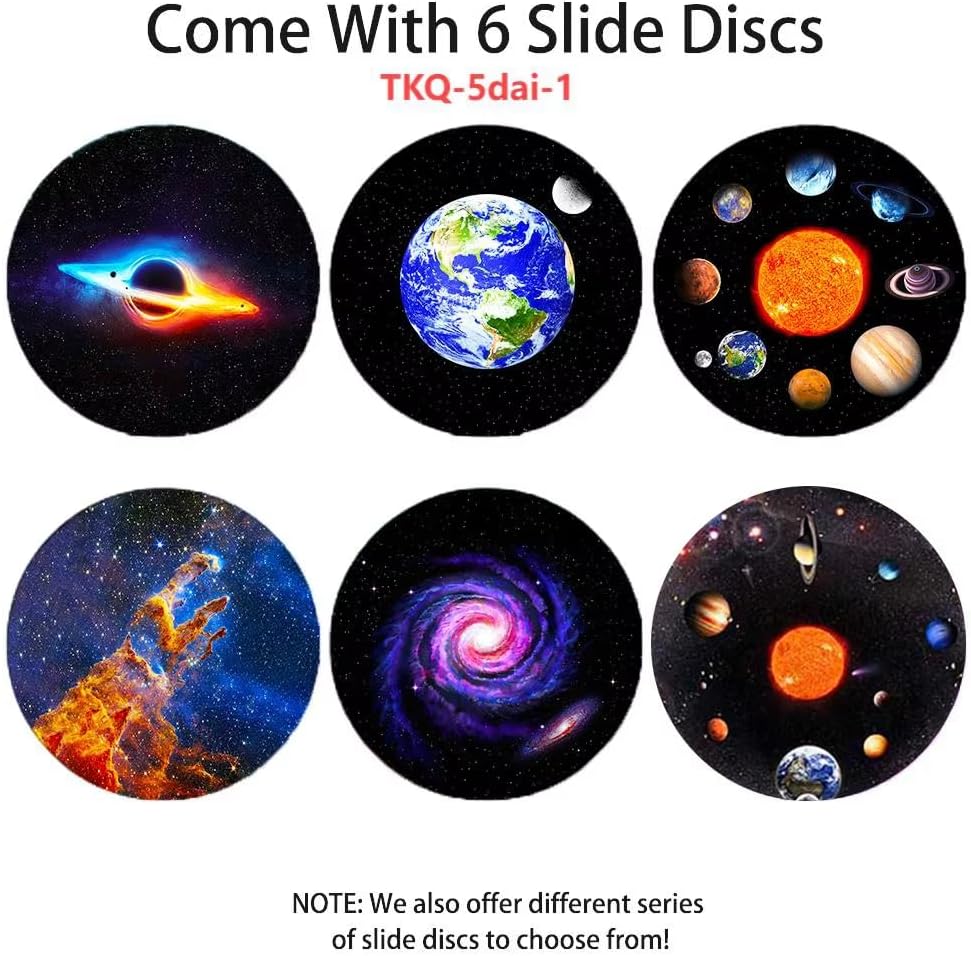 Syslux Galaxy Star Projector Discs 6-Pack TKQ-FL12-01