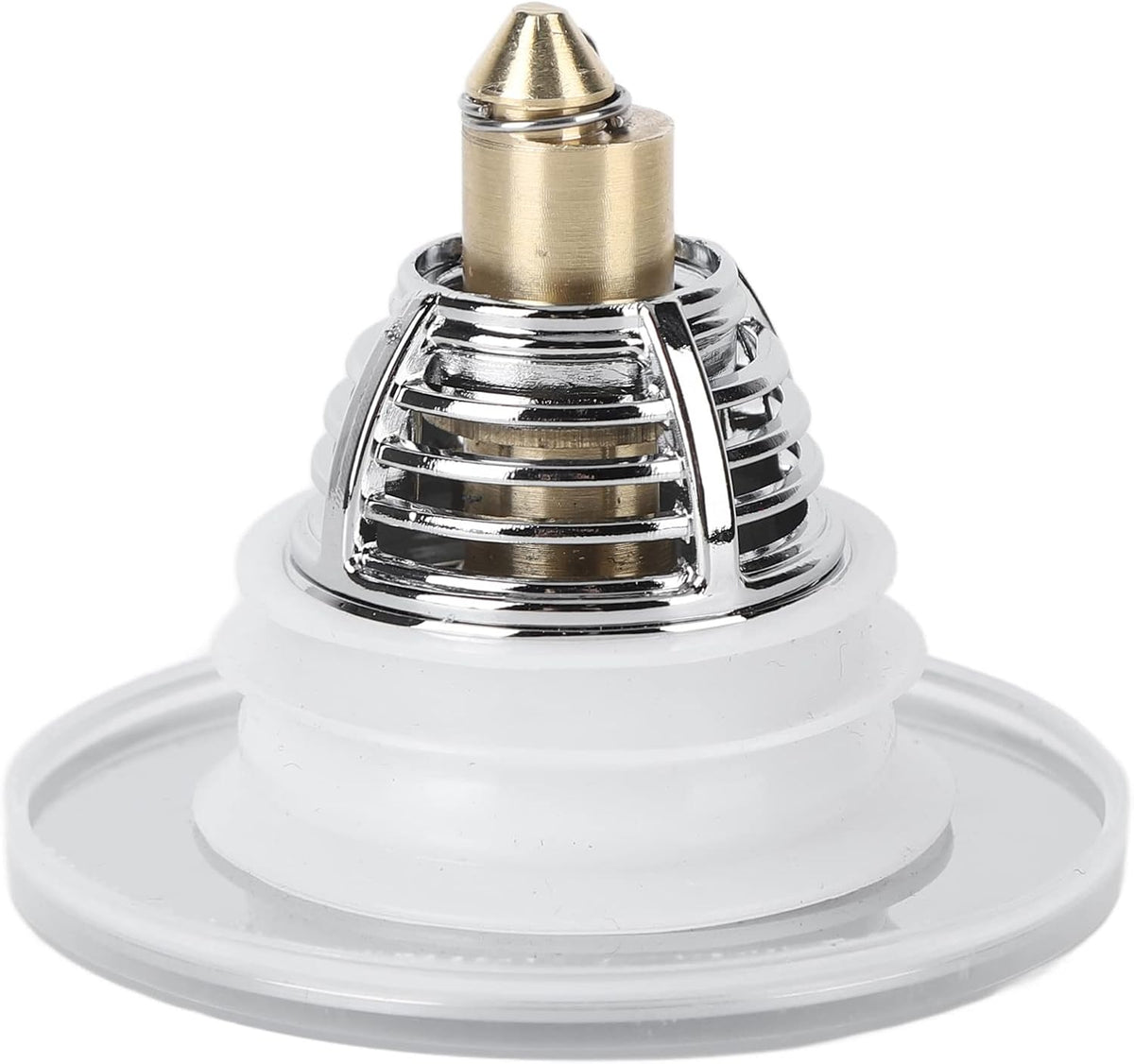 Miskall Wash Basin Bounce Drain Filter 2-Piece Pop Up Sink Drain Stopper Kitchen Bathroom Plug