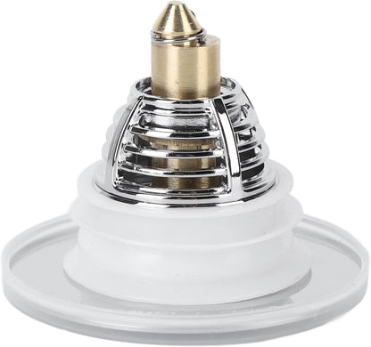 Miskall Wash Basin Bounce Drain Filter 2-Piece Pop Up Sink Drain Stopper Kitchen Bathroom Plug