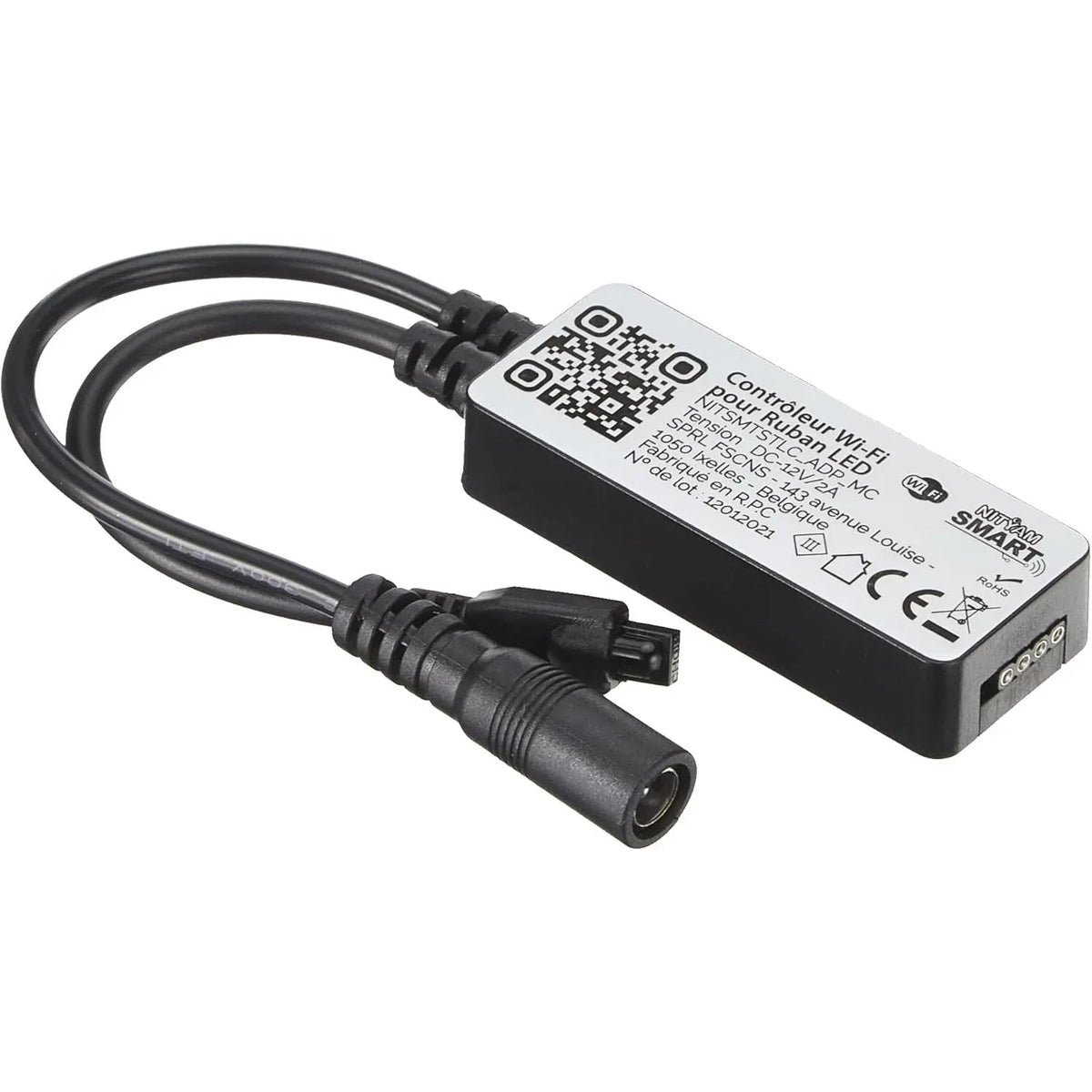 NITYAM SMART Wi‑Fi LED Strip Controller with IR Remote - Gomix Brands Outlet
