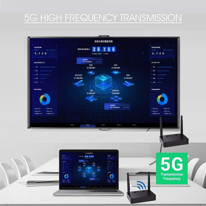 Moretop MT-HD3503 Wireless HDMI Transmitter and Receiver 500ft 1080p