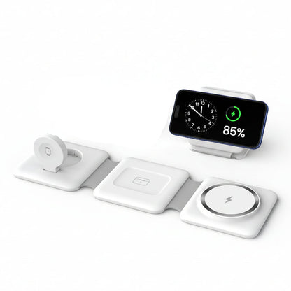 Iseyyox CW340 3-in-1 Foldable Wireless Charging Station