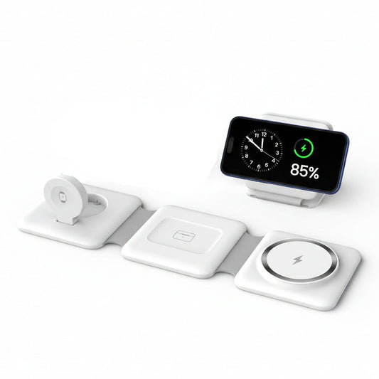 Iseyyox CW340 3-in-1 Foldable Wireless Charging Station
