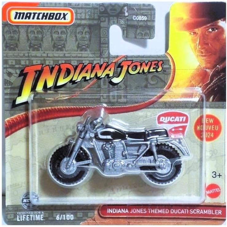 Matchbox C0859 Indiana Jones Ducati Scrambler HVN38