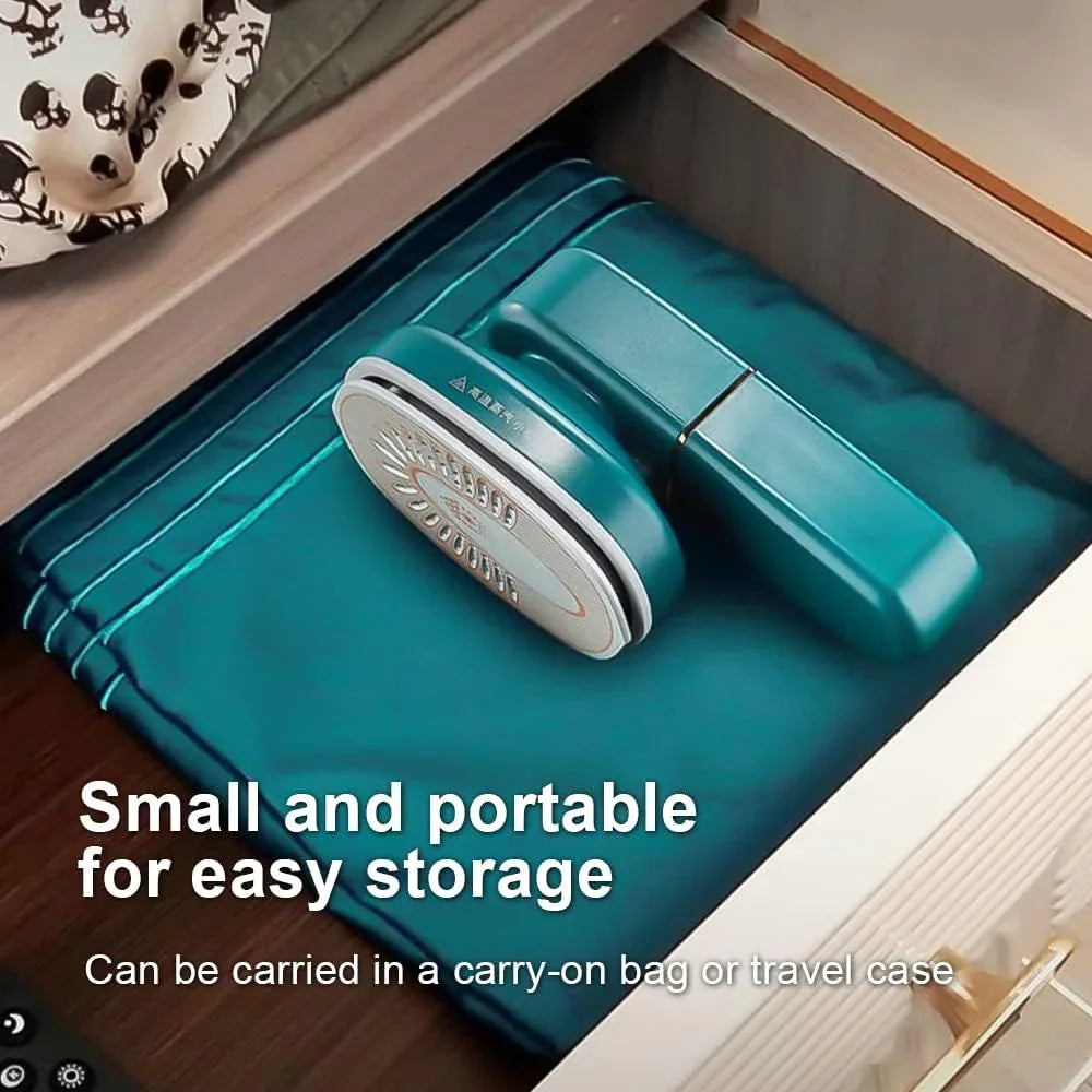 Suofeer Mini Travel Steam Iron with Ceramic Soleplate Dark Green - Gomix Brands Outlet
