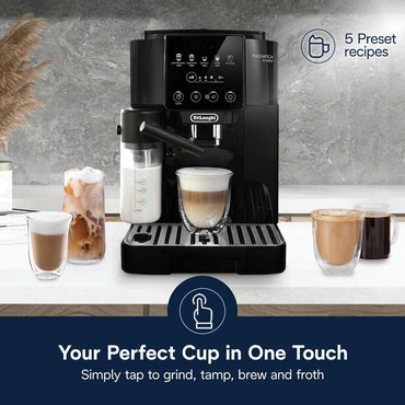 De'Longhi Magnifica Start Automatic Espresso Machine with Milk Frother