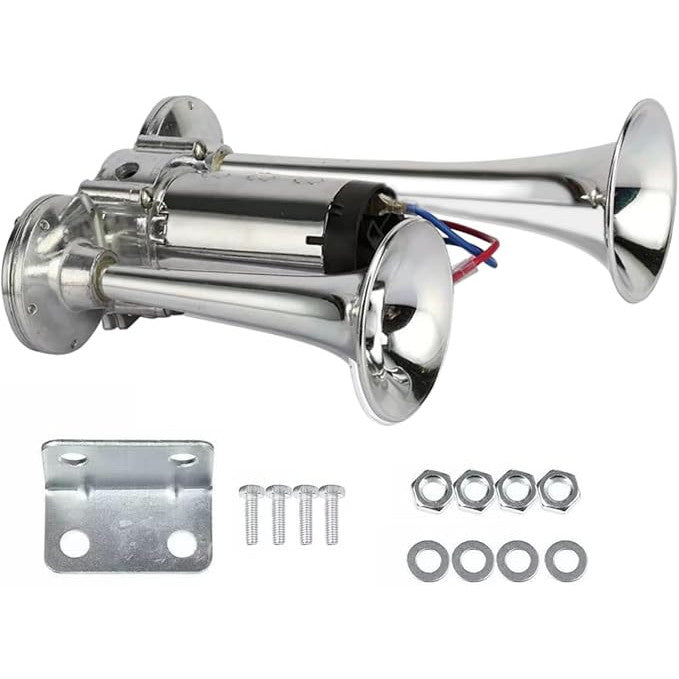 600DB Super Loud Dual Electric Train Horn for Trucks