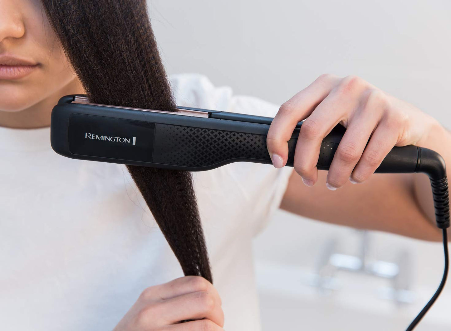Remington S3580 Ceramic Crimp Hair Styling Iron with Adjustable Heat