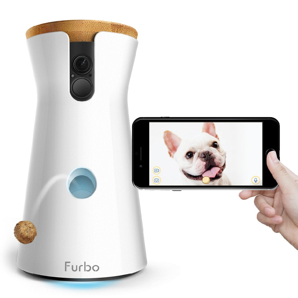 Furbo Full HD WiFi Pet Camera with Treat Tossing and Two-Way Audio