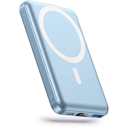 YAGOPAL KT-D007 Magnetic Wireless Power Bank 10000mAh SIERRA BLUE