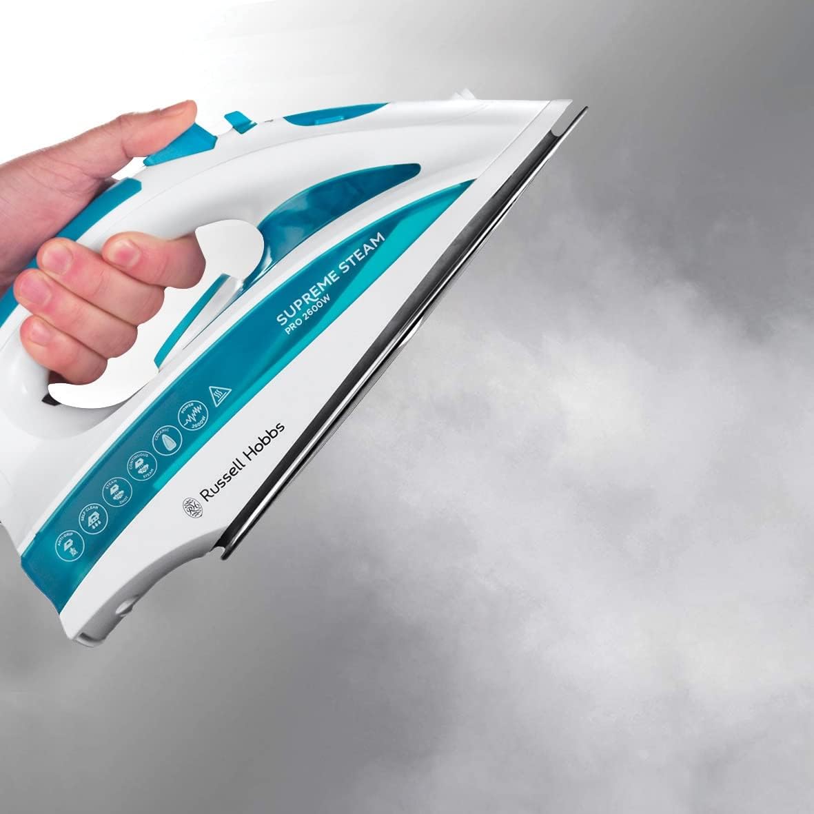 Russell Hobbs Supreme Steam Pro Iron with Ceramic Soleplate