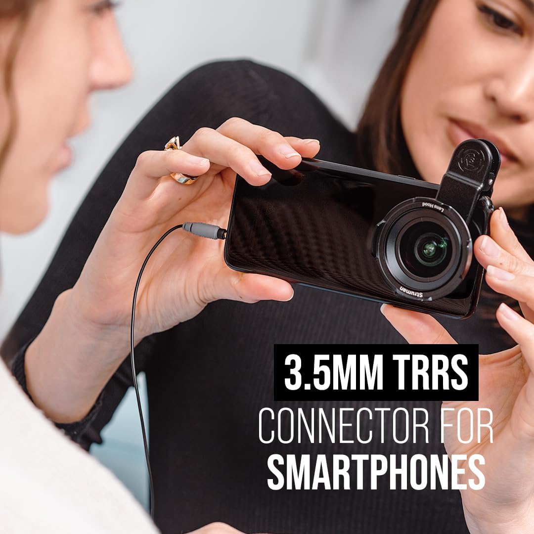 Rode SmartLav+ Omni Lavalier Mic for Smartphones Black