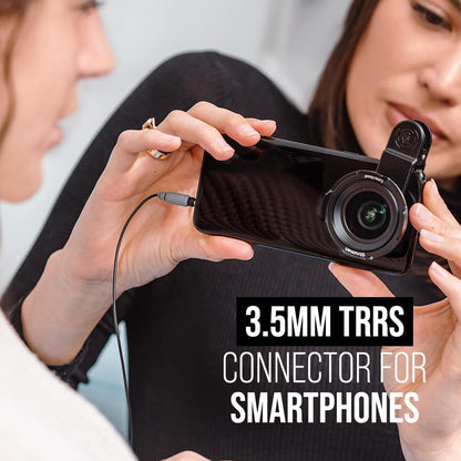 Rode SmartLav+ Omni Lavalier Mic for Smartphones Black