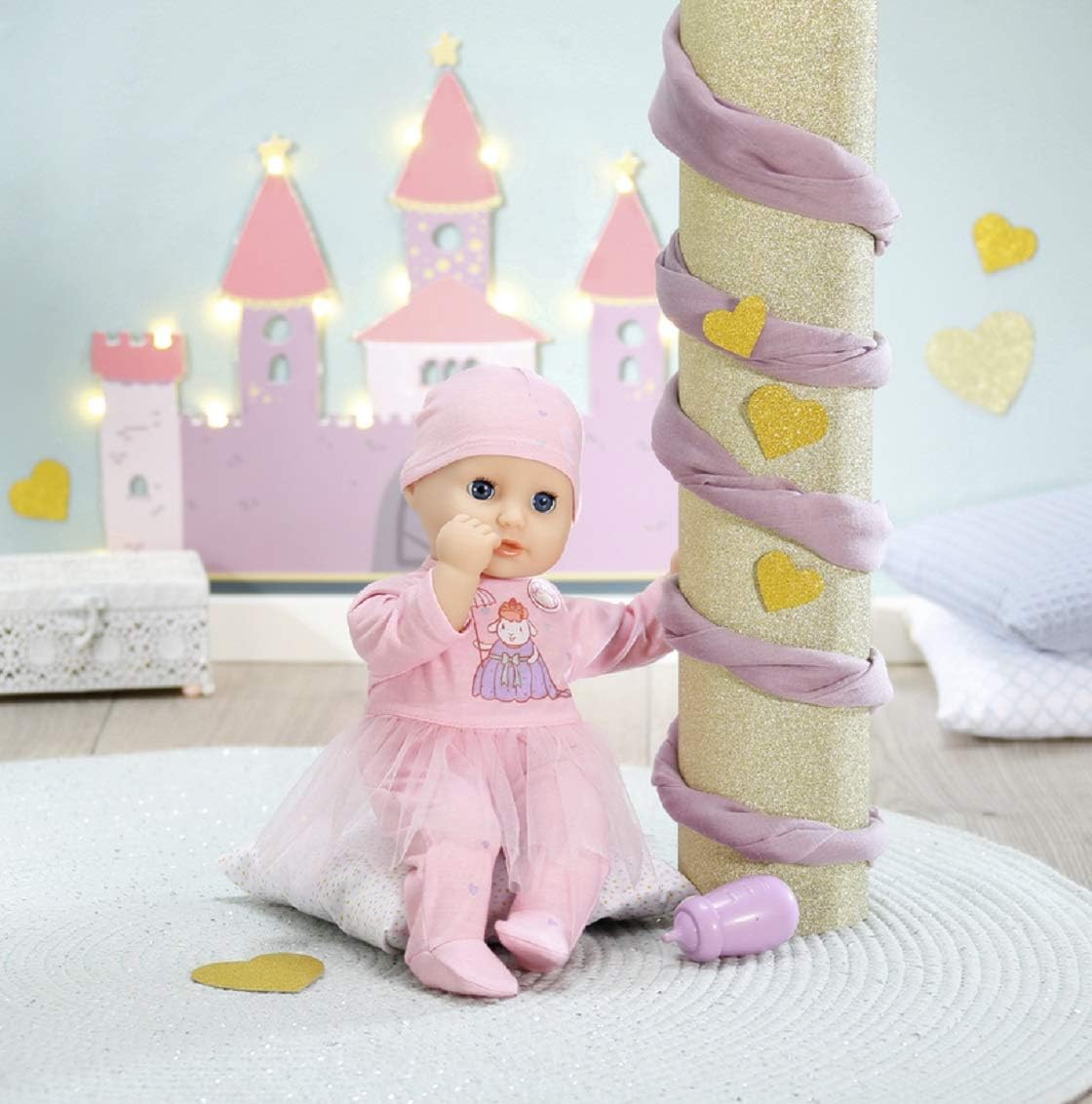 Baby Annabell Sweet 36cm Doll with Princess Romper & Hat