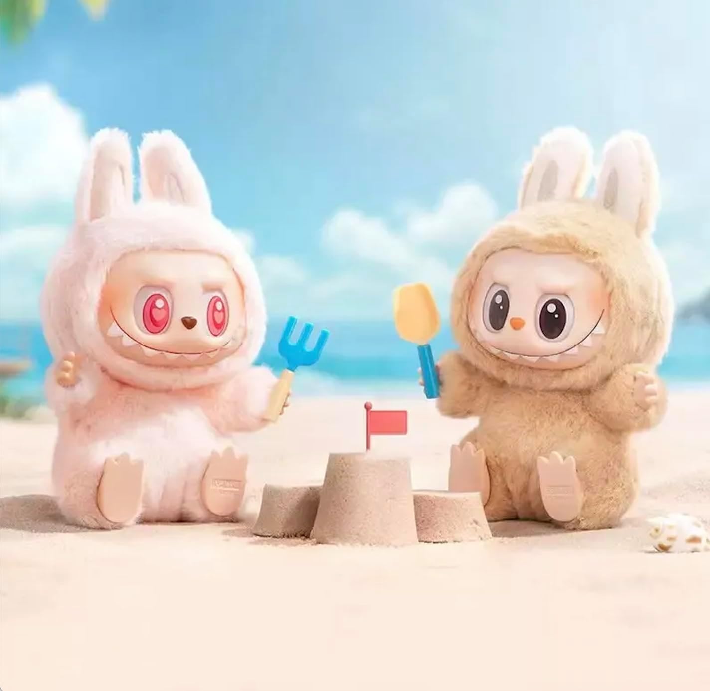 Lafufu Nabu Labu Monster Keyring Blind Box Plush Doll