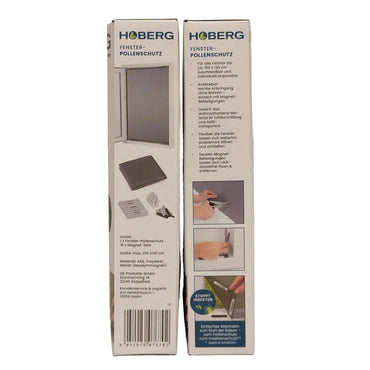 Hoberg Magnetic Window Pollen & Mosquito Screen – Cut-to-Size 150×130 cm