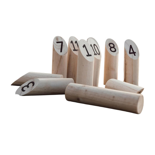 Vinga Muge Brown Number Game – Standard Size Educational Toy
