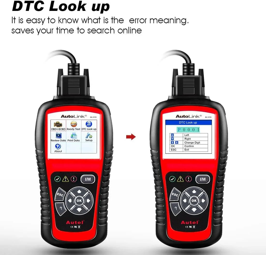 Autel AL519 OBD2 Scanner – Professional Car Diagnostic Code Reader - Gomix Brands Outlet