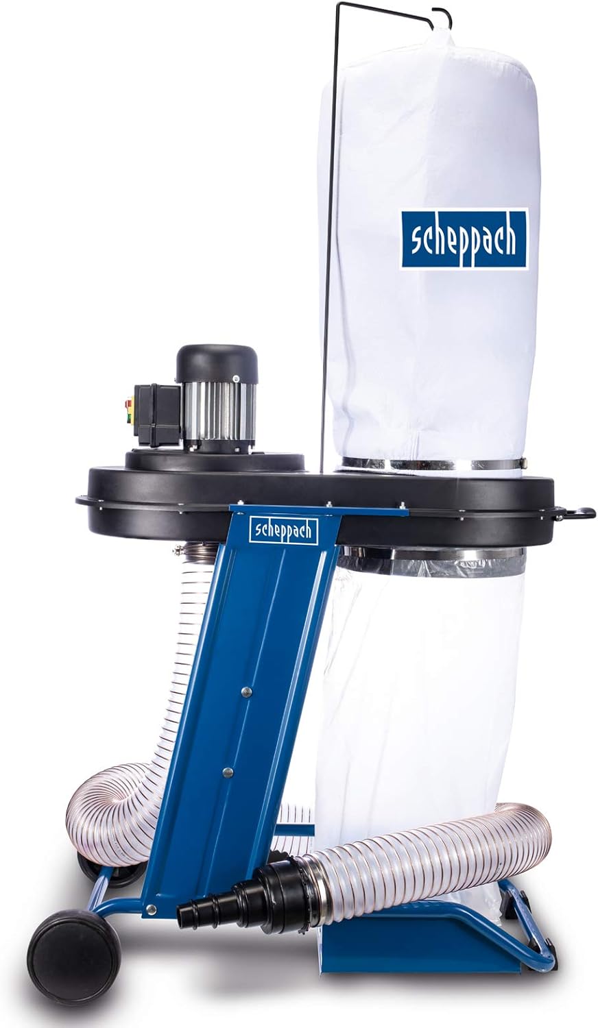 Scheppach HD12 550W Woodworking Dust Extractor with 2.3m Hose