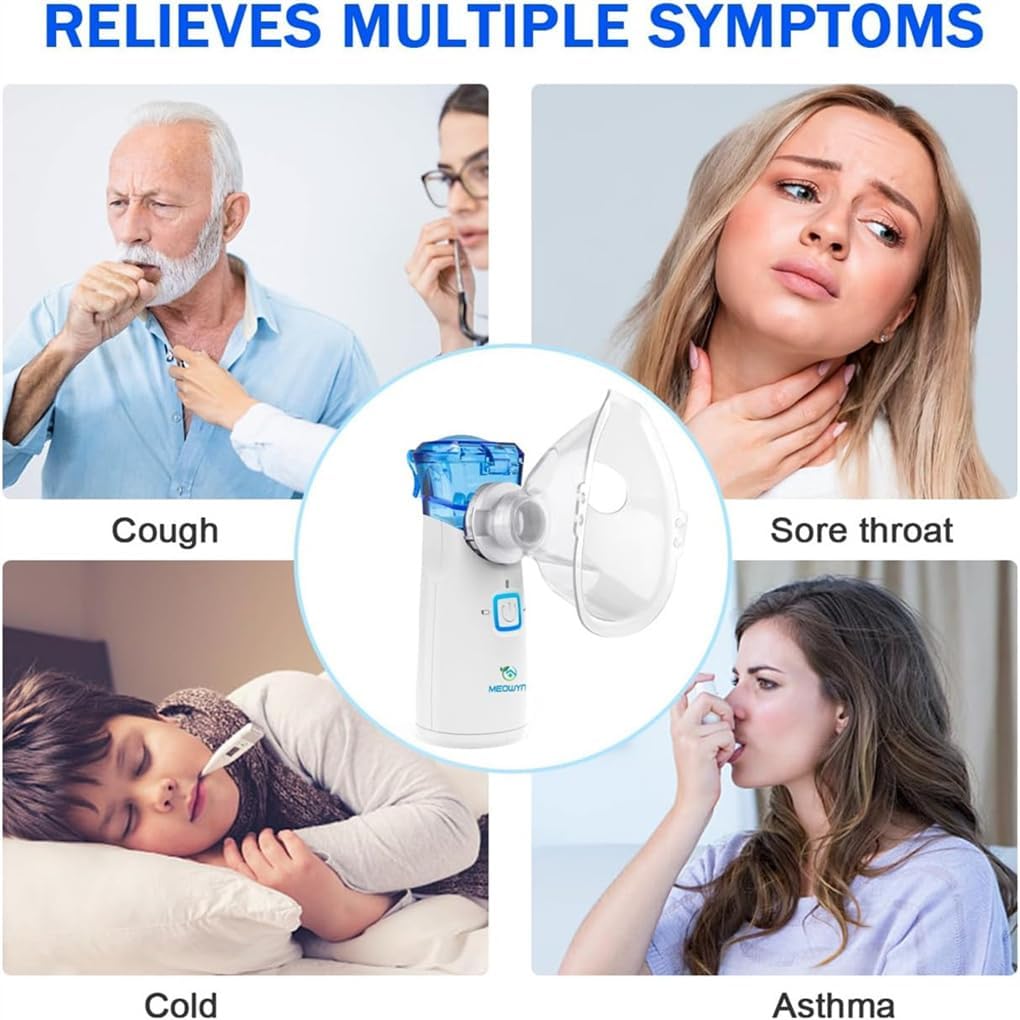 USB‑C Rechargeable Portable Nebulizer for Adults & Kids