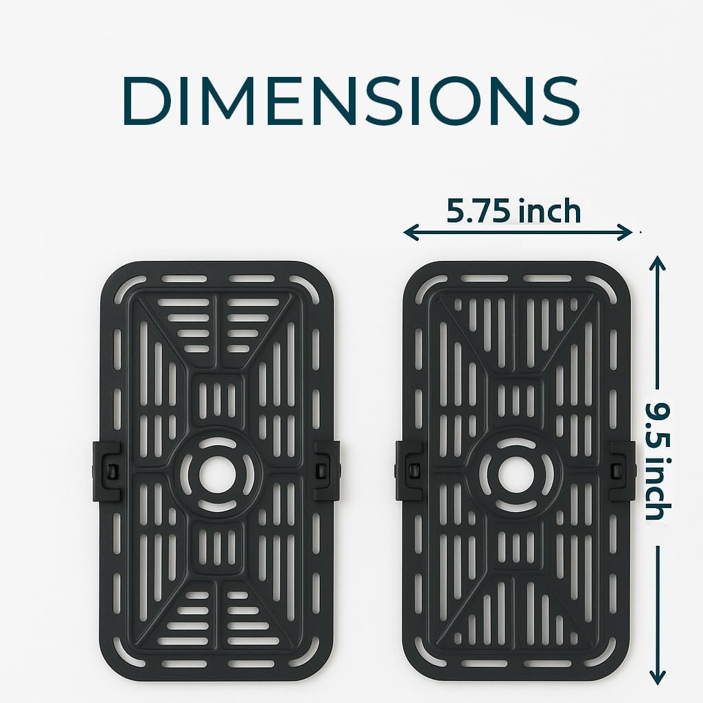 Climatik CAF-CP Replacement Air Fryer Crisping Plates 145mm x 240mm