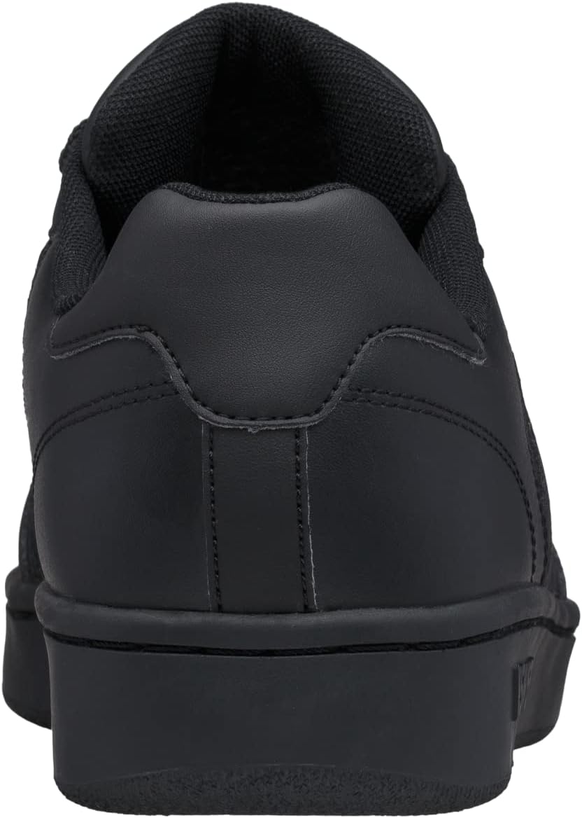 K-Swiss Court Palisades Men's Leather Trainer Shoes Black