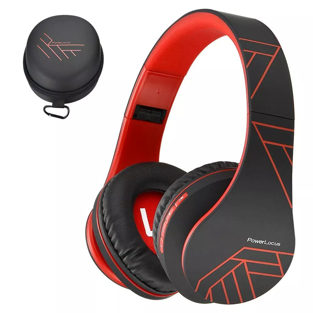 PowerLocus P2 Over-Ear Bluetooth Headphones