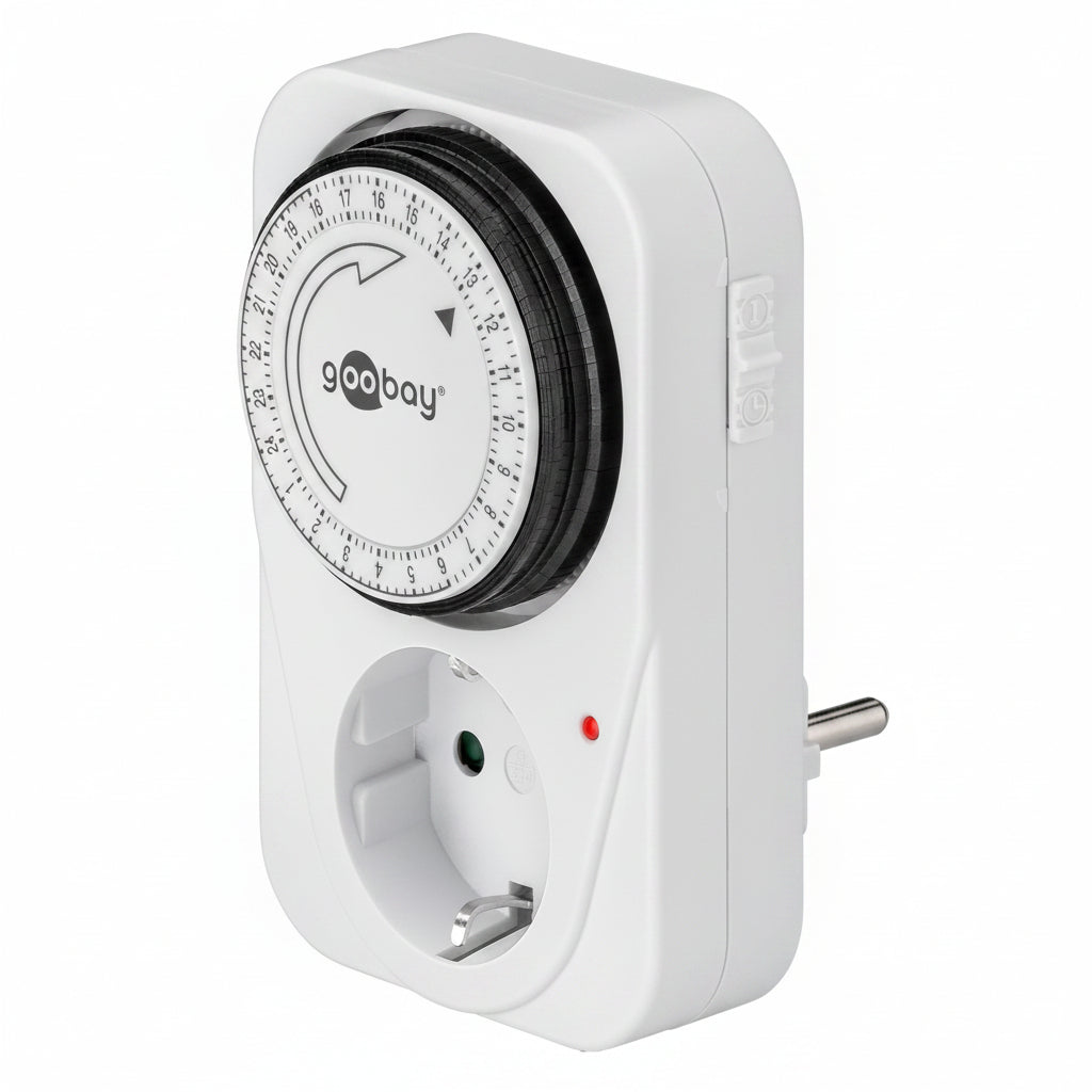 Goobay Analogue Timer Switches 15‑Minute Intervals