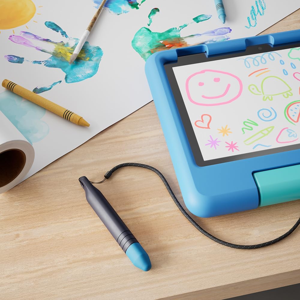 Nupro Kid-Friendly Tablet Stylus with Tether 2-Pack