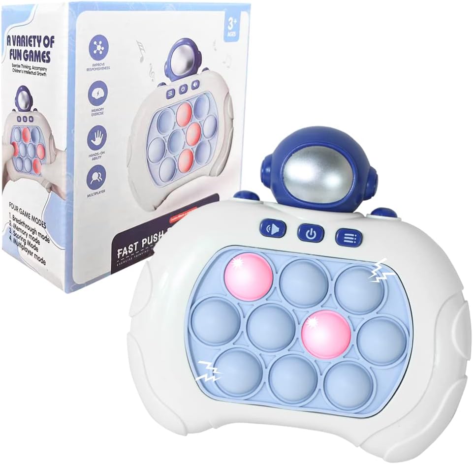 AIPINQI APSTYX Kids Light Up Quick Push Fidget Game Astronaut