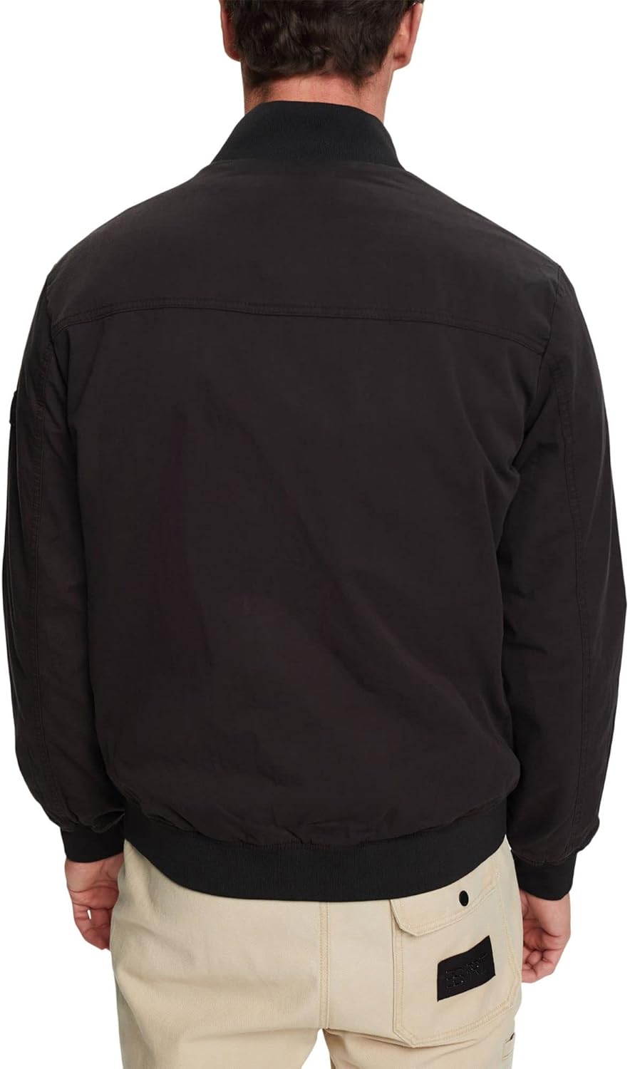 ESPRIT Men's Lightweight Casual Zip-Front Jacket in Classic Colors