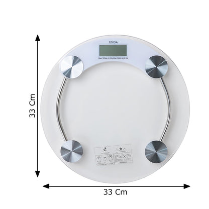 Kuber Industries Body Weighing Scale 180kg Transparent 20000000148385