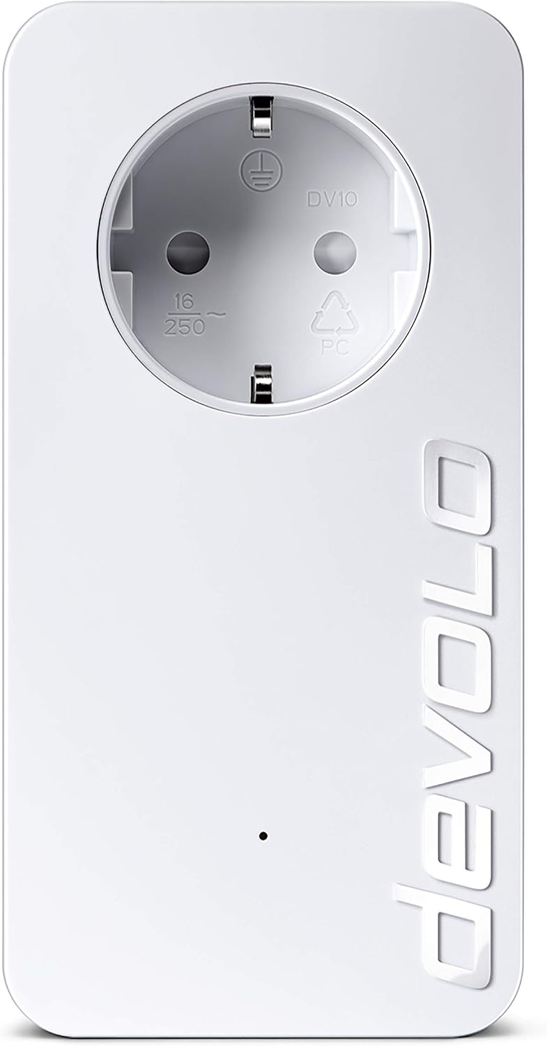 Devolo dLAN 1200+ Powerline Adapter Starter Kit 9376 White