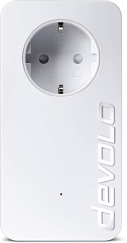 Devolo dLAN 1200+ Powerline Adapter Starter Kit 9376 White