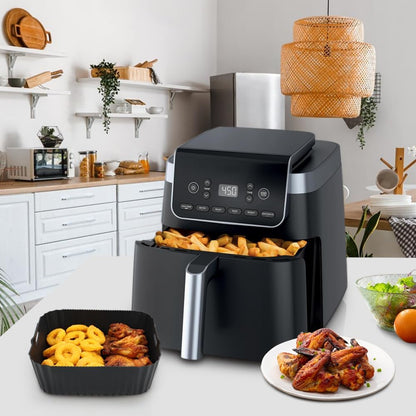 BYKITCHEN Airfryer Silicone Mould 4.7L Black