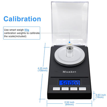 Accurate Digital Milligram Scales