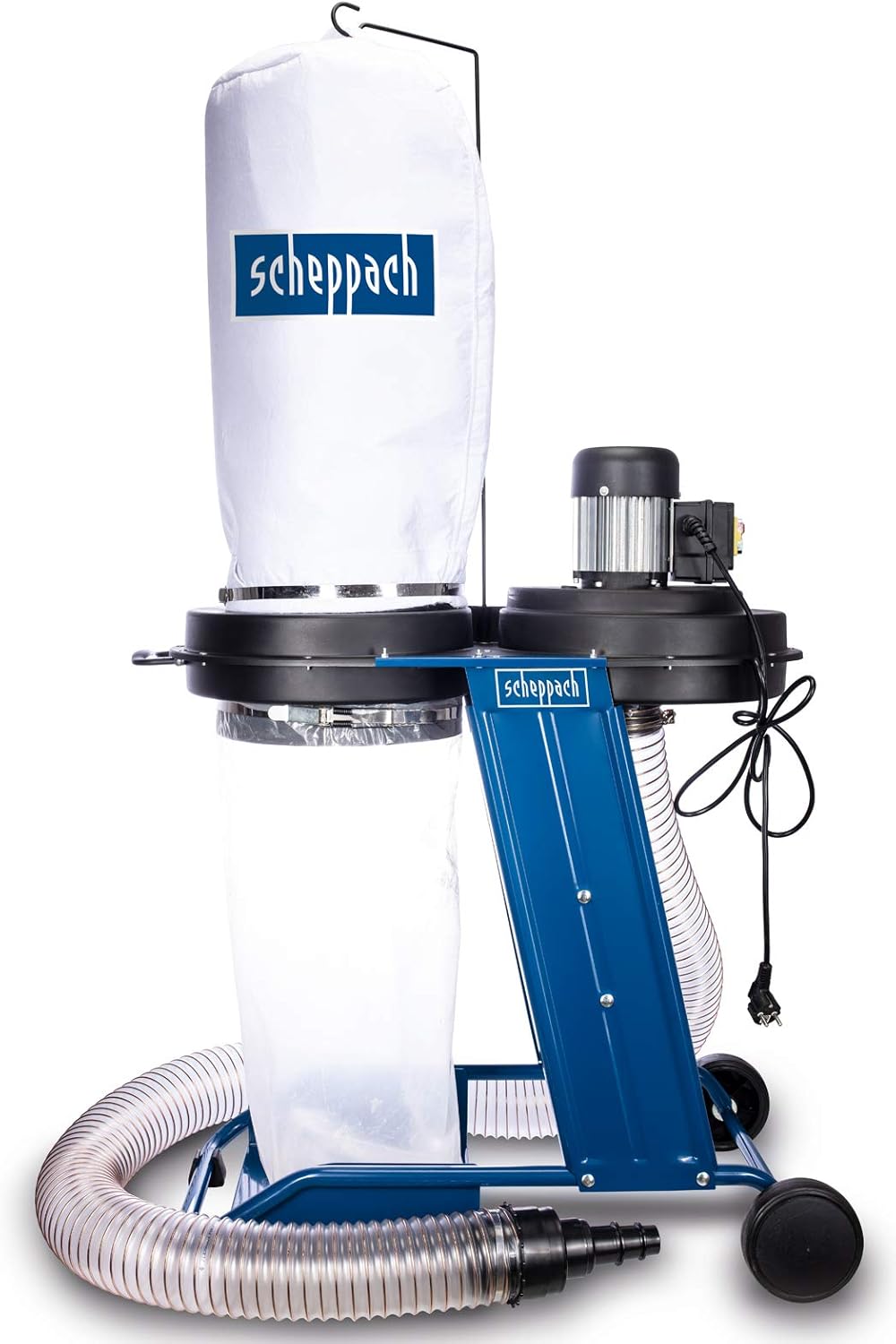 Scheppach HD12 550W Woodworking Dust Extractor with 2.3m Hose