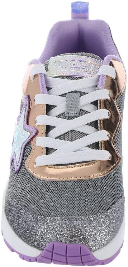 Skechers Girls Uno Starry Vibe Glitter Comfortable Lightweight Sneakers