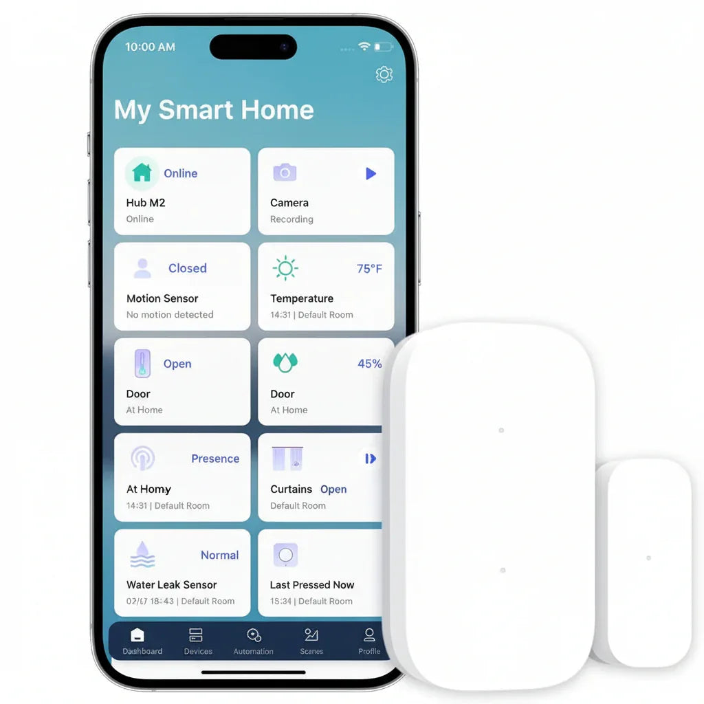 Aqara Zigbee Door & Window Sensor – White, Battery‑Powered - Gomix Brands Outlet
