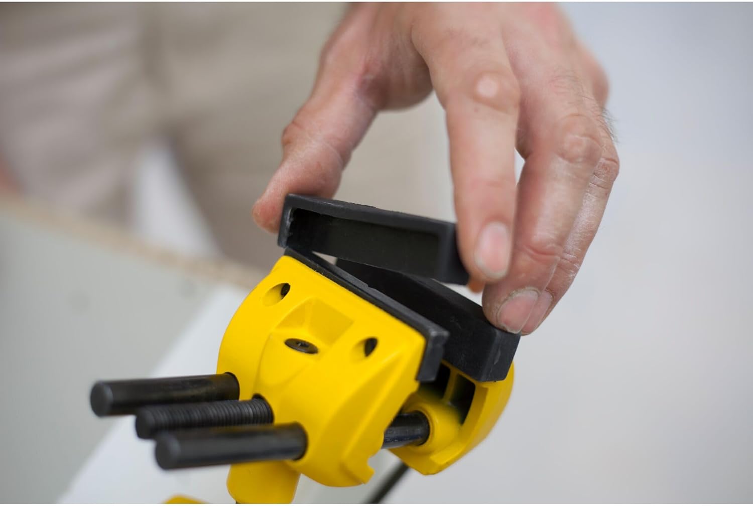 Stanley Maxsteel Multi-Axis Vise: Precision Swivel Ball Joint, 55 lbs Clamping Force