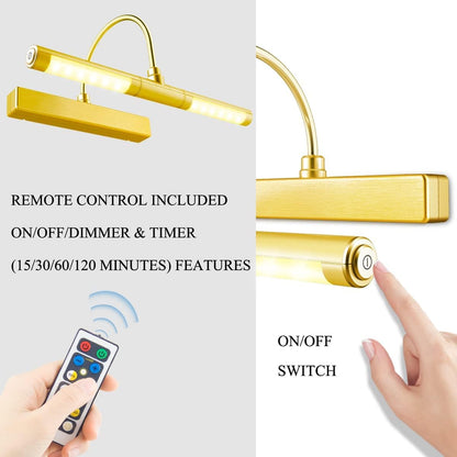BIGLIGHT B601 Gold-FL LED Picture Light 100lm 33cm