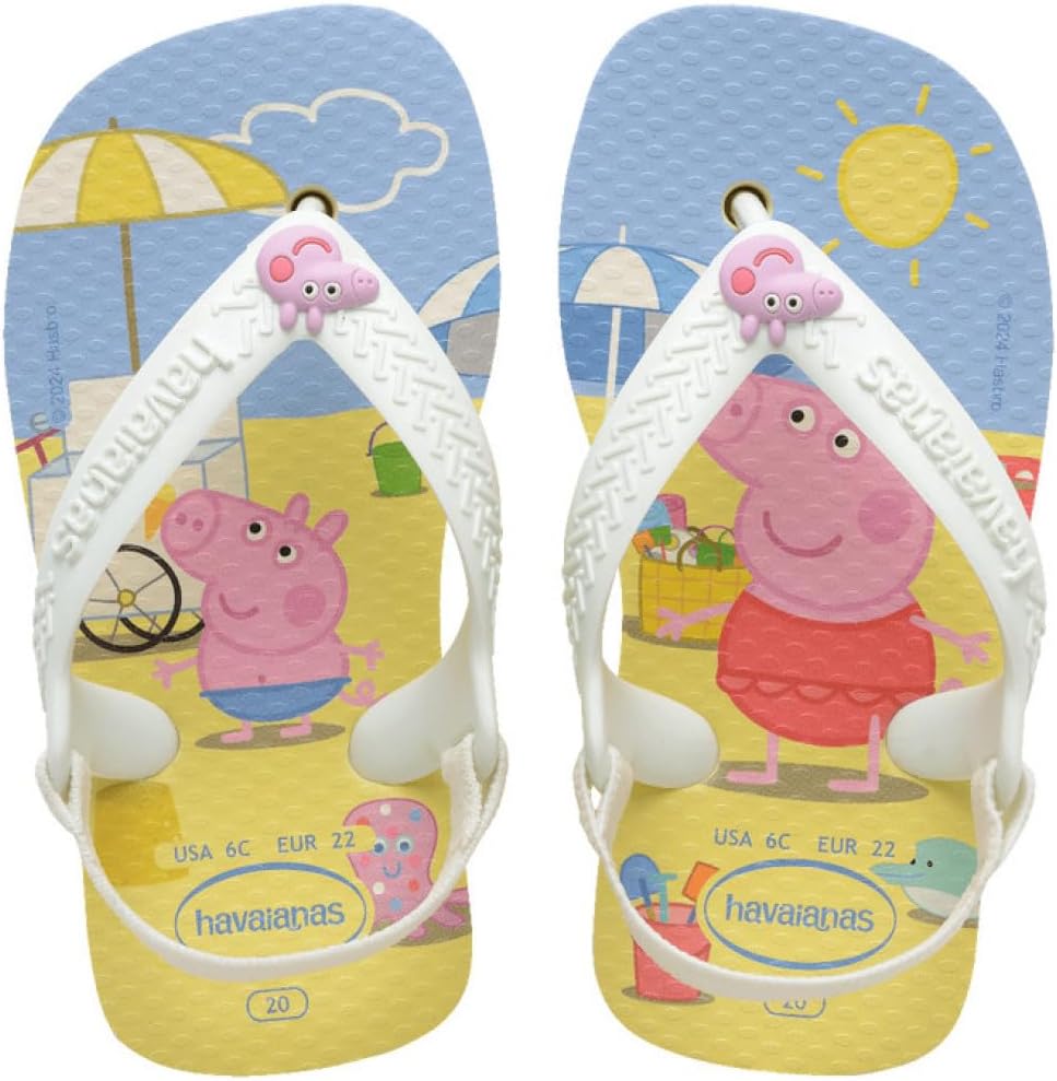Havaianas Unisex Baby Peppa Pig Flip Flop Sandals