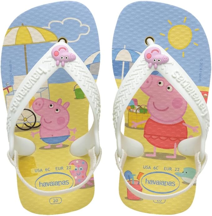 Havaianas Unisex Baby Peppa Pig Flip Flop Sandals