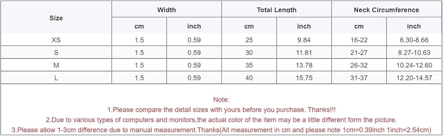 Stylish Fabric Dog Collar Adjustable for Small Medium Dogs Cats