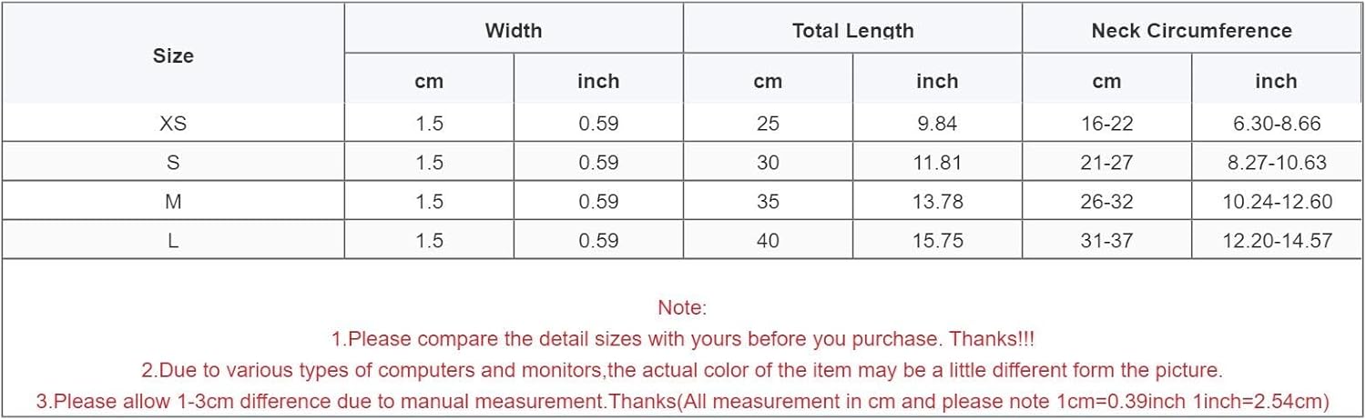 Stylish Fabric Dog Collar Adjustable for Small Medium Dogs Cats
